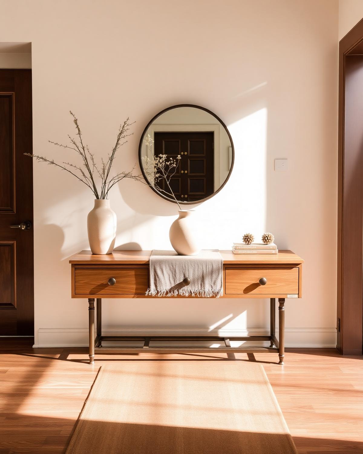 Staged entryway